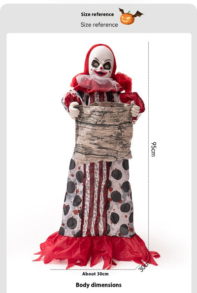 Adornos Decorativos Halloween Niña Eléctricos con Caramelos - Image 12