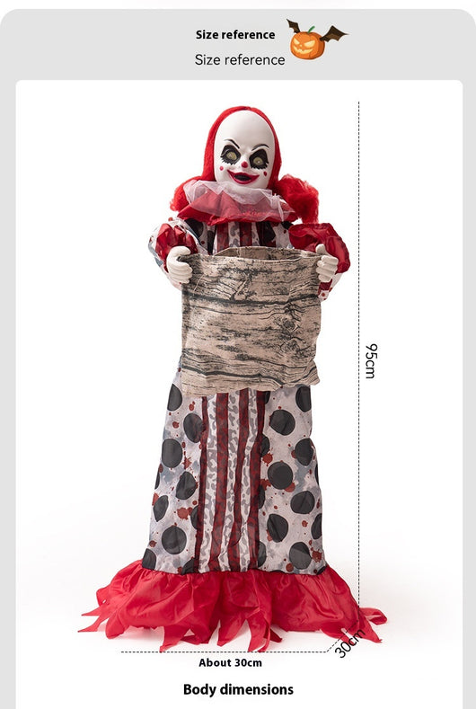 Adornos Decorativos Halloween Niña Eléctricos con Caramelos - Image 12