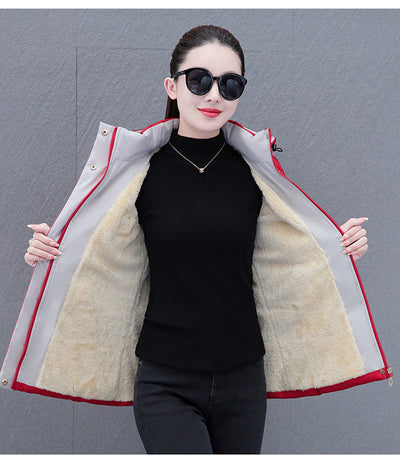 Abrigo de Plumón con Forro Polar para Mujer - Diseño Cálido y Elegante - Image 23