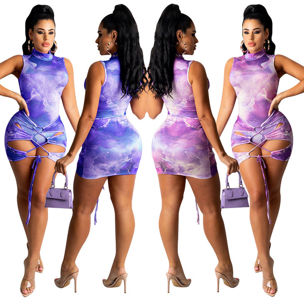 Traje de Baño Estampado Elegante para Mujer