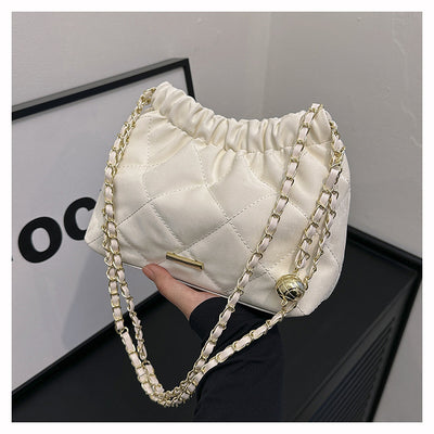 Bolsa Mensajera de Cadena Rombo Elegante para Viajero - Image 32