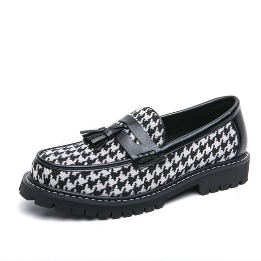 Zapatos de Cuero con Flecos para Hombre - Slip-on Versátil - Image 8