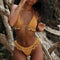 Bikini Artesanal Dividido con Accesorios para Playa
