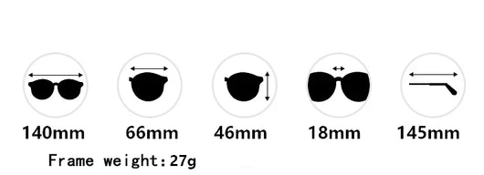 Gafas de Sol Retro Marco Pequeño para Mujer - Image 13