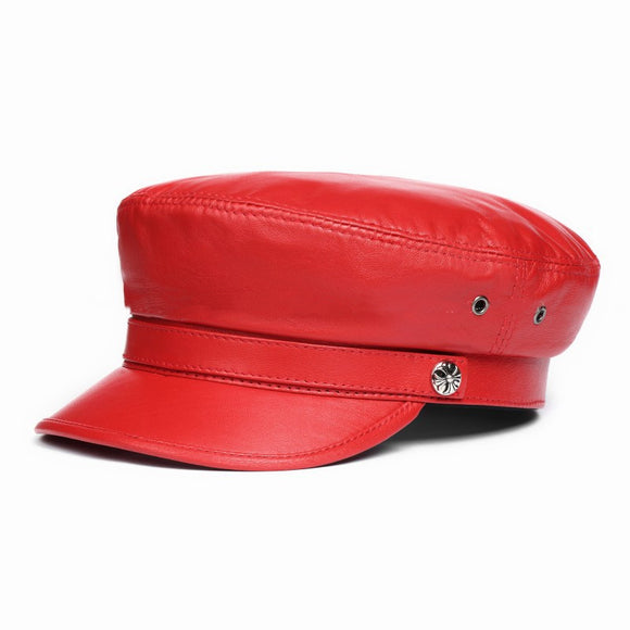 Gorra Plana de Otoño e Invierno para Mujer