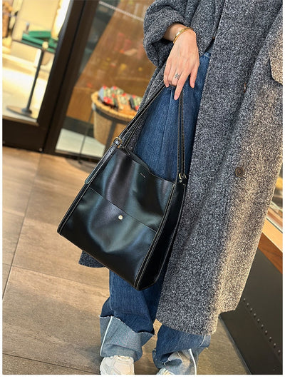 Bolso Tote de Cuero para Mujer con Gran Capacidad - Ideal para el Día a Día - Image 17