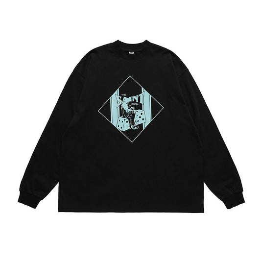 Playera Manga Larga Hip Hop Estilo Urbano para Hombre