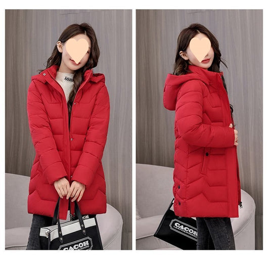 Abrigo Térmico Ajustado Reductor para Mujer - Algodón Premium Invierno - Image 13