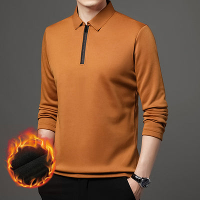 Polo Térmico con Cierre Parcial y Forro Polar para Hombre - Image 6