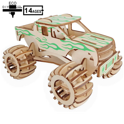 Puzzle 3D de Madera con Corte Láser de Precisión - Image 11