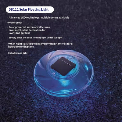 Luz Solar Flotante para Piscina - Iluminación Exterior Automática - Image 3