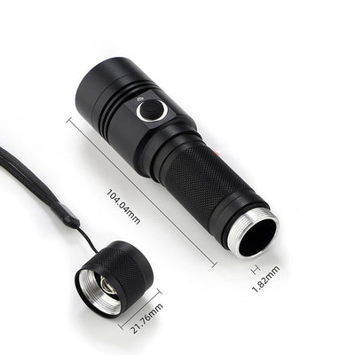 Linterna LED Recargable de Aluminio Ultra Resistente - Image 6