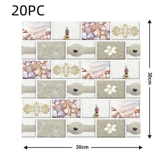 Papel Tapiz Autoadhesivo Ladrillo Resistente al Agua para Sala, Cocina y Dormitorio - Image 39
