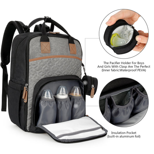 Mochila Térmica de Gran Capacidad para Bebé y Viajes al Aire Libre - Image 19
