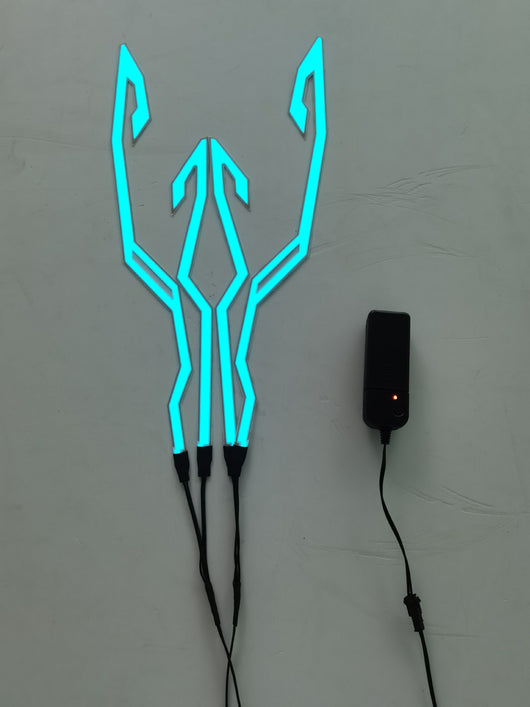 Tira LED Luminosa para Casco de Moto - Luz Fría de Seguridad - Image 5