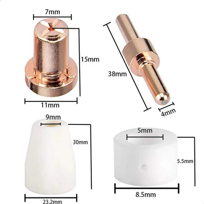 Protector de Boquilla de Electrodo LG40 - Pack de 40 Piezas - Image 7