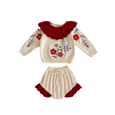 Conjunto de Tejido para Bebé Niña - Colección Otoño - Image 5