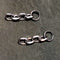 Aretes de Cadena Acero Inoxidable - Diseño Exagerado y Trendy