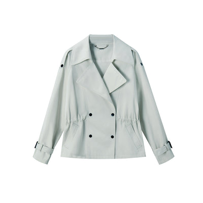 Gabardina Corta de Algodón Premium - Resistente a Arrugas - Image 4