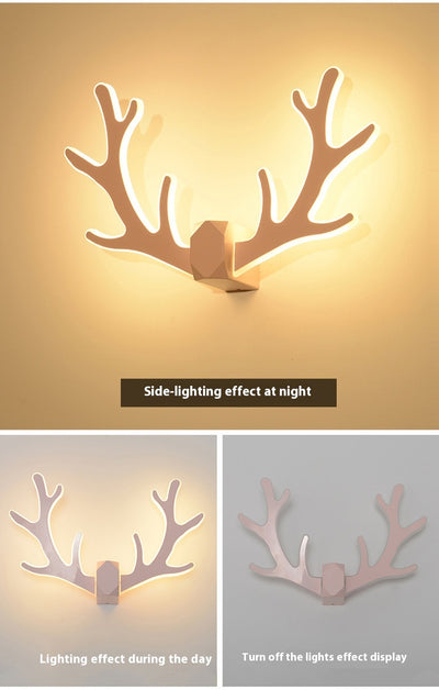 Lámpara de Pared Cuernos Nórdicos Diseño Moderno para Dormitorio - Image 17
