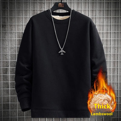 Sudadera con Capucha de Cuero de Cordero para Hombre - Image 5