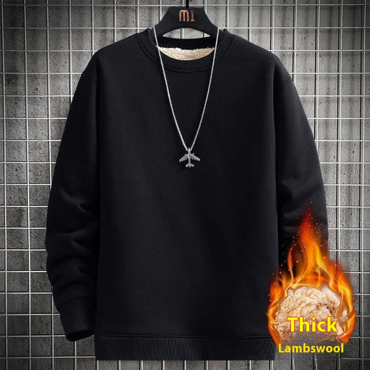 Sudadera con Capucha de Cuero de Cordero para Hombre - Image 5