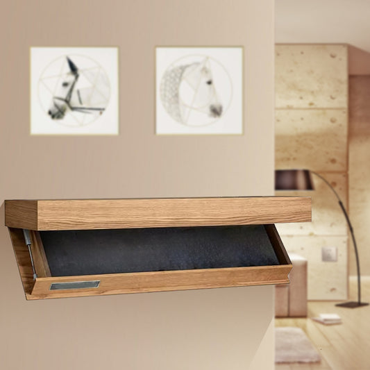 Mueble Botellero Flotante de Pared - Estantería Moderna para Vinos