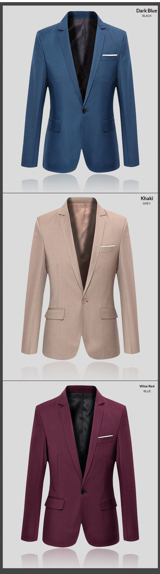 Traje Casual Slim Fit Coreano para Profesionales - Image 13