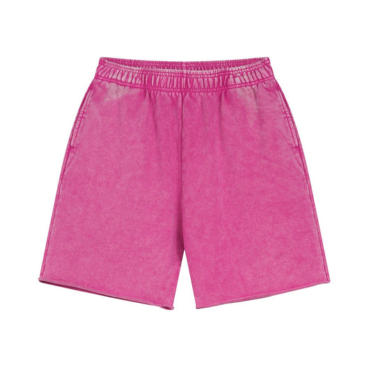 Shorts Batik Pesado 420g Hombre Estilo Retro Vintage Desgastado - Image 5