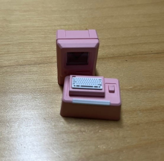 Teclado Mecánico Retro Macintosh 80s con Keycaps Translúcidos - Image 2