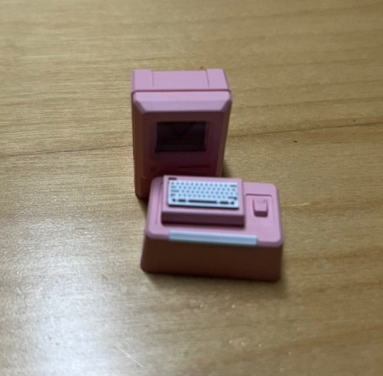 Teclado Mecánico Retro Macintosh 80s con Keycaps Translúcidos - Image 2