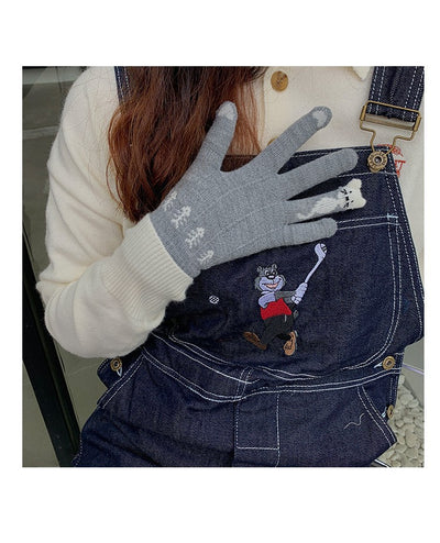 Guantes Rojos Navideños para Mujer - Image 15