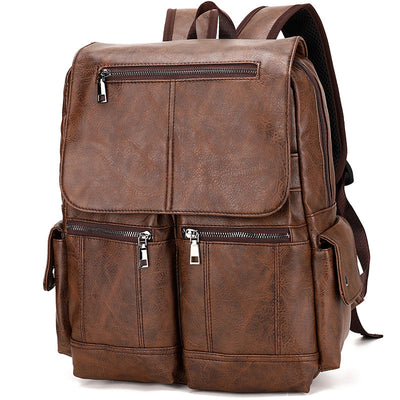 Mochila Vintage de Lona para Computadora - Estilo Profesional - Image 4