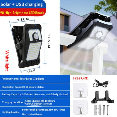 Foco Solar LED con Sensor de Movimiento - Iluminación Inteligente de Alta Potencia - Image 4