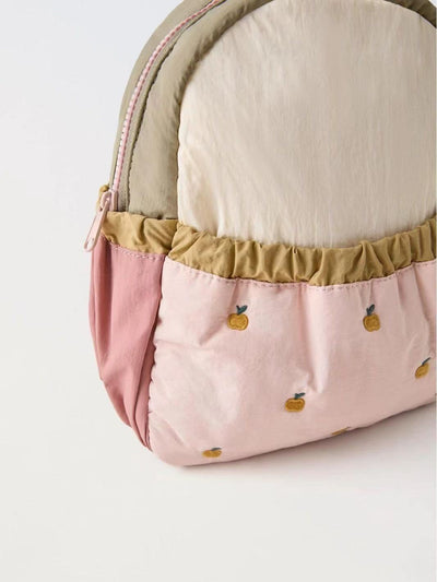 Mochila Escolar Infantil con Bordado de Manzana Cute Spliced Mini - Image 11