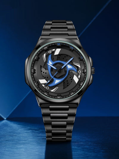 Reloj Deportivo de Acero Inoxidable con Bisel Giratorio y Esfera de Cuarzo - Image 19