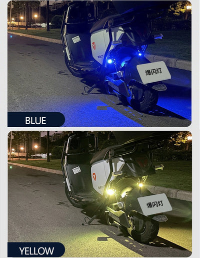 Luz de Advertencia LED para Motocicleta con Control Remoto Inalámbrico - Image 23