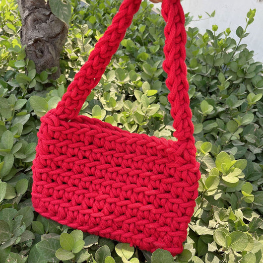Bolso Tejido Minimalista - Bandolera de Hombro Elegante - Image 11