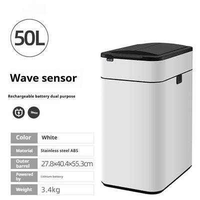 Basurero Inteligente Automático de Gran Capacidad con Sensor Infrarrojo - Image 8