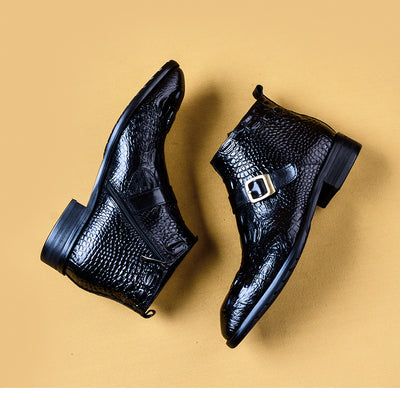 Zapatos Formales de Cuero Premium Estilo Británico para Hombre - Image 21