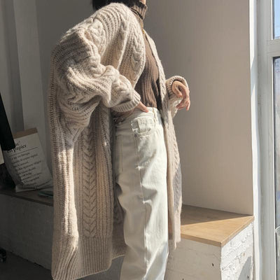 Cardigan Holgado de Punto para Mujer - Image 2