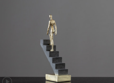 Escultura Decorativa de Pensador Creativo - Figura de Resina Retro para Oficina y Hogar - Image 7