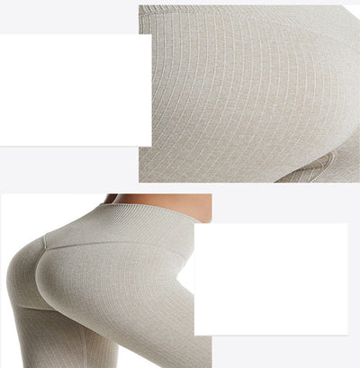 Pantalones Yoga Talla Grande Sin Costuras Secado Rápido para Mujer - Image 14