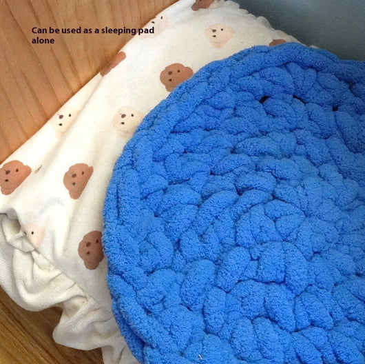 Cama Térmica Tejida a Mano para Perros y Gatos - Nido Acogedor de Lana - Image 16