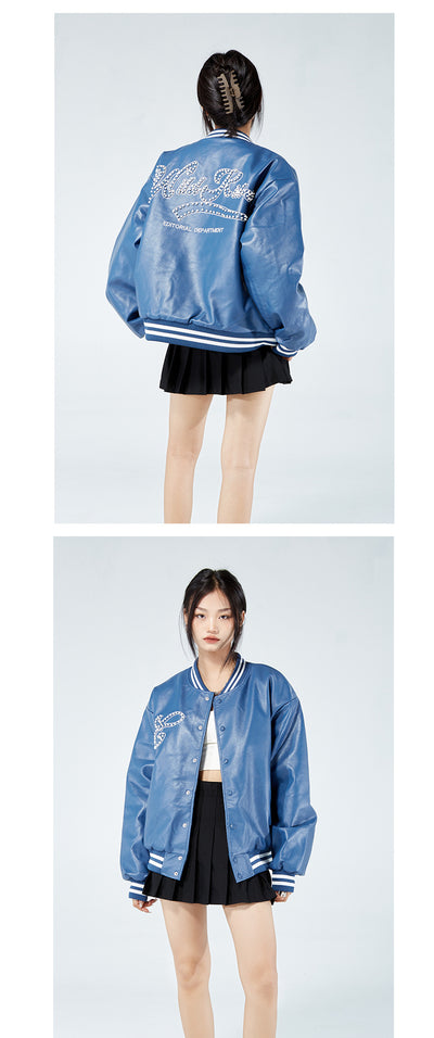 Chaqueta de Cuero PU Unisex - Estilo Urbano para Otoño e Invierno - Image 21