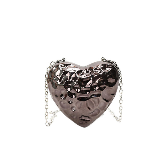 Bolso Bandolera Acrílico con Diseño de Corazón Meteorito Brillante - Image 9