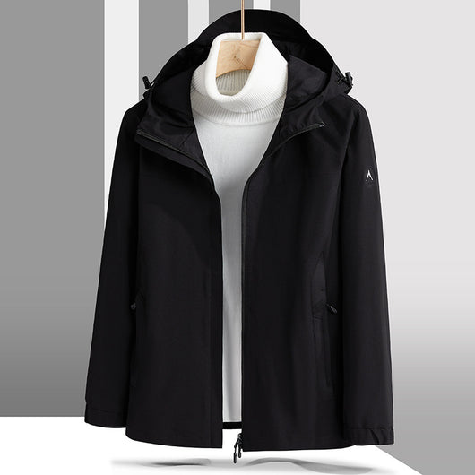 Chaqueta de Montaña Impermeable y Cortavientos Tallas Grandes - Image 8
