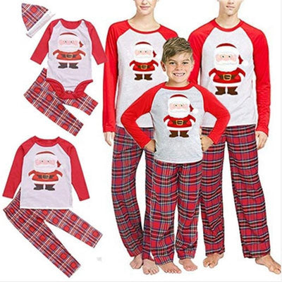 Pijamas Navideños Familiares a Juego con Diseño de Dibujos Animados - Image 14