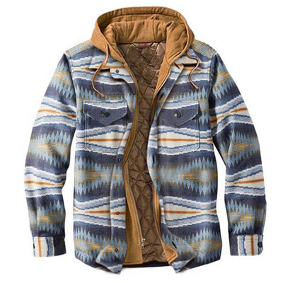 Chaqueta Hoodie Suelta Estampada - Image 13