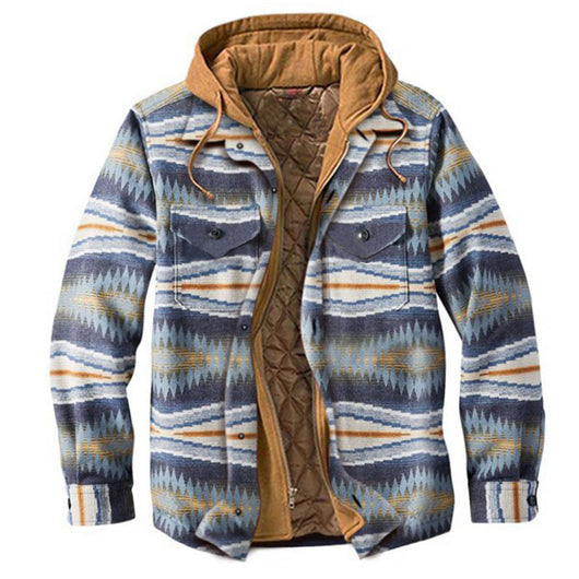 Chaqueta Hoodie Suelta Estampada - Image 13
